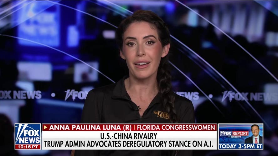 Rep Luna urges Congress to act on AI after Anthropic CEO's warning