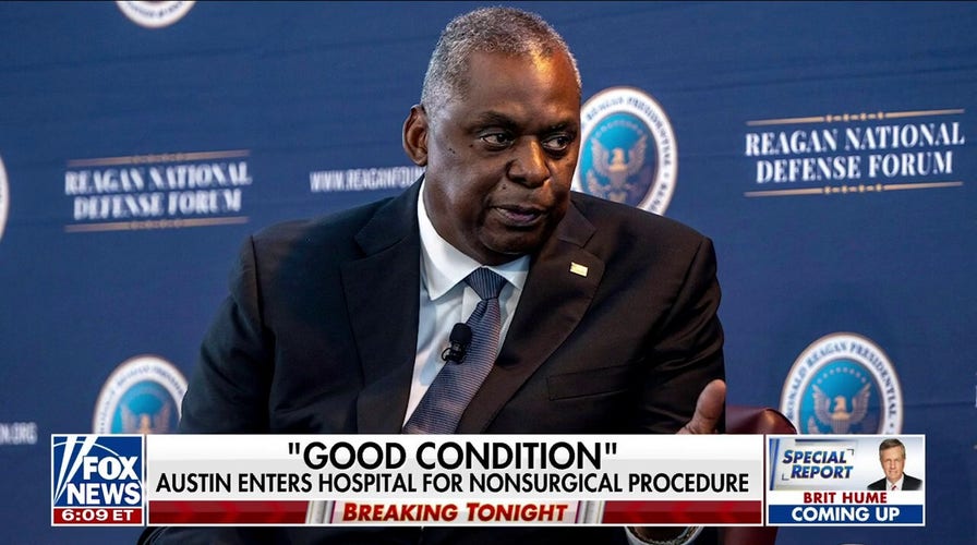 Sec. Lloyd Austin in ‘good condition’ after non-surgical procedure