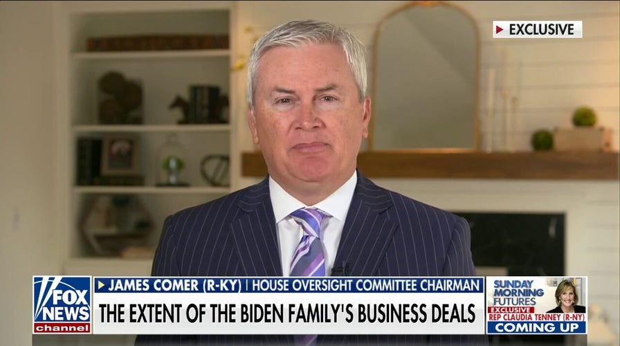 Biden family 'in a pickle' over business deals, says Rep. James Comer