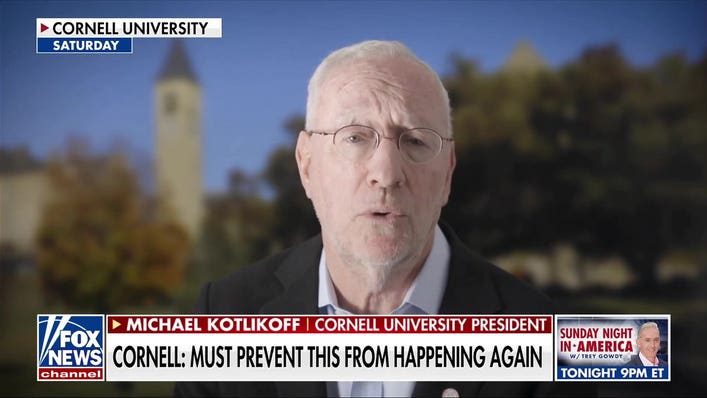 Cornell University president breaks silence on response to alleged fraternity gang rape