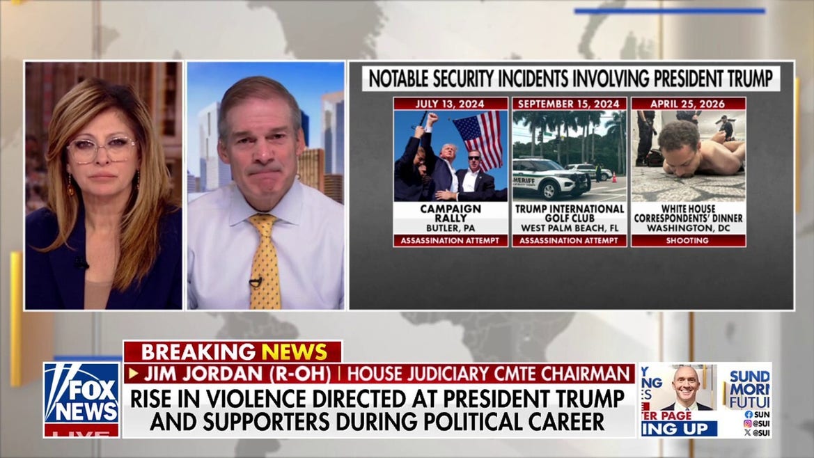 Jim Jordan says political violence 'has got to stop' after shooting incident