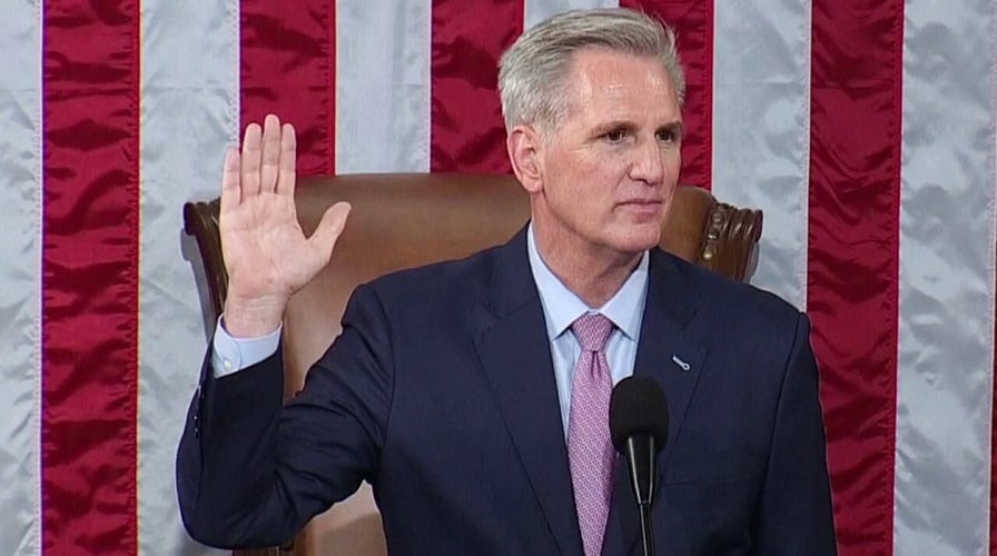 GOP leader McCarthy elected House Speaker on 15th vote in historic run