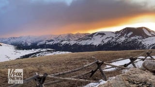 Mesmerizing! Gorgeous snowy mountain and stunning sunset seen in unique video - Fox News