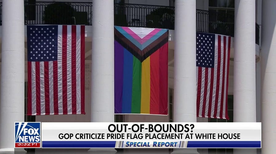 Biden White House accused of US flag code violation