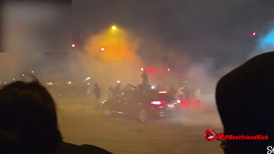 4 hospitalized in Los Angeles after gunfire during street takeover