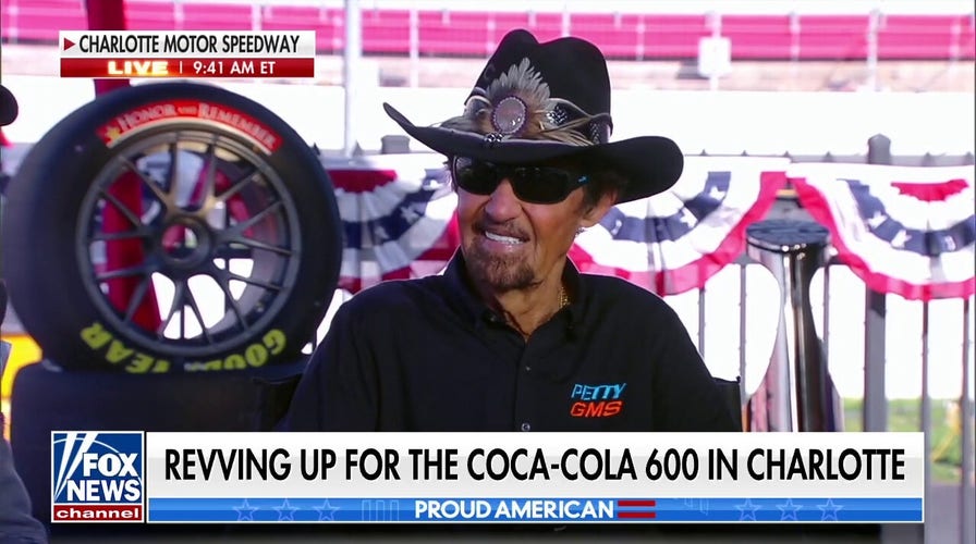 NASCAR legend Richard Petty joins 'Fox & Friends Weekend' ahead of the Coca-Cola 600