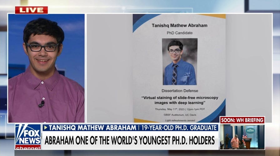 19-year-old earns PhD after starting community college at age 7