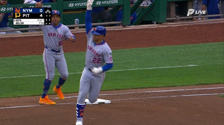 Mets' Juan Soto crushes solo home run vs. Pirates