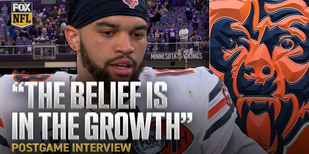‘We have a hell of a team’ — Caleb Williams after Bears’ come-from-behind win over Vikings