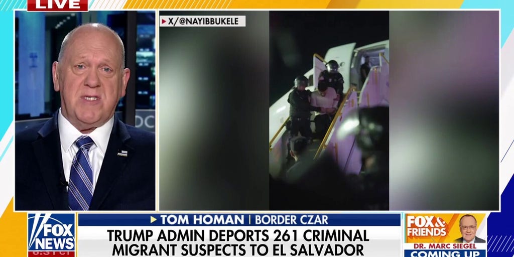 Tom Homan slams judge for ruling on migrant flight bound for El Salvador: 'Defies logic'