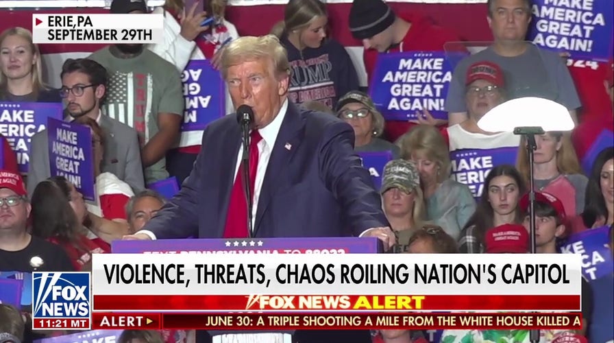 President Donald Trump pushes to make Washington, DC, safe again