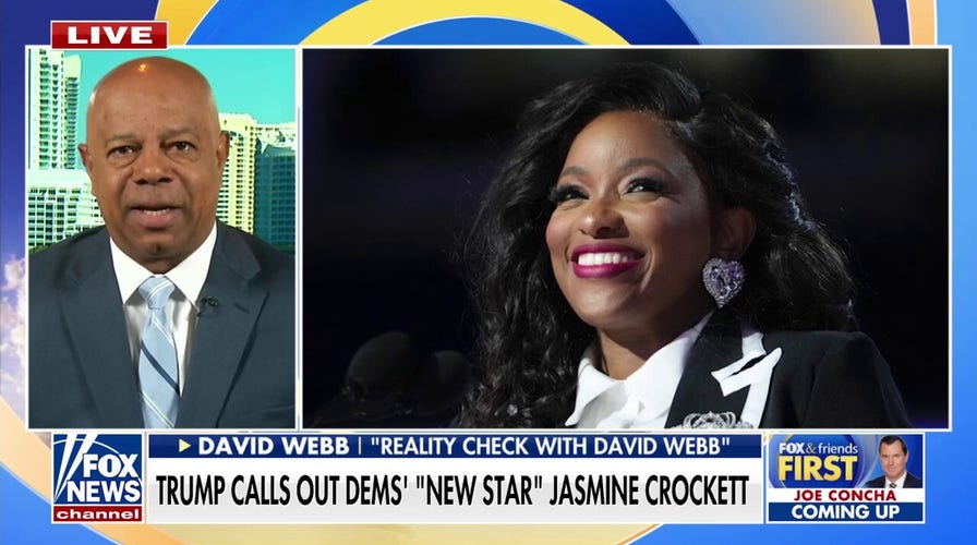 Trump takes swipe at Democrats' 'new star' Jasmine Crockett: 'Serious trouble'