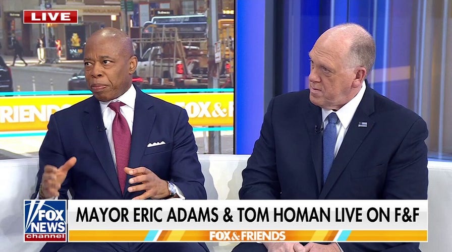 Eric Adams says he will run for re-election as Democrat 