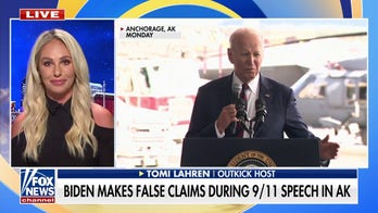 Biden shredded for false claims made during 9/11 speech in Alaska