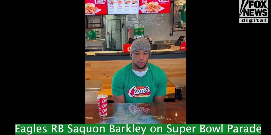 Eagles' Saquon Barkley talks expecations for Super Bowl parade