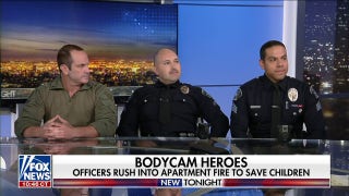 Burbank officers save children from apartment fire - Fox News