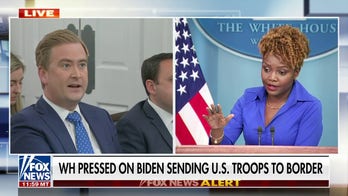 Karine Jean-Pierre appears to get defensive about border 'dramatics'