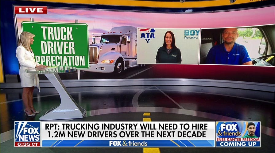 Trucking industry seeking thousands of new drivers as shortages grow