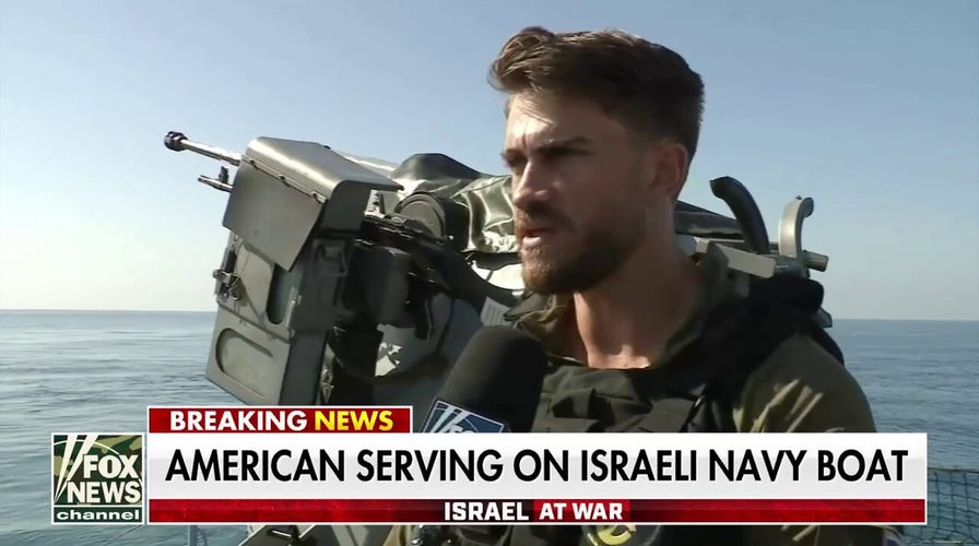 American serving with Israel's Navy says Hamas is the enemy of Israelis and Palestinians