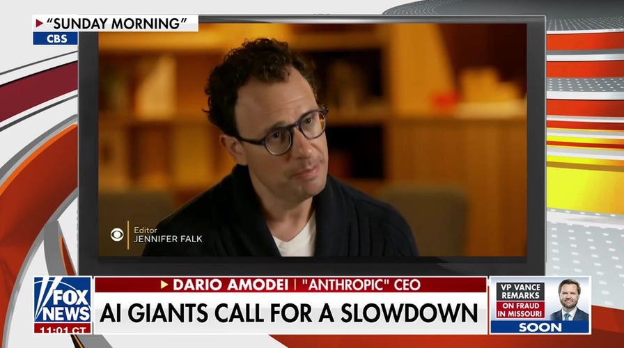 AI leaders debate slowdown as Anthropic CEO warns of potential risks