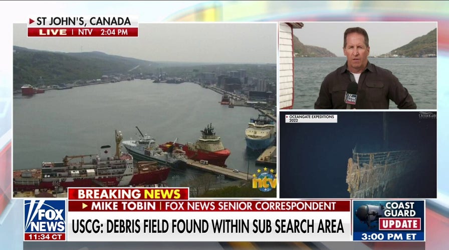 Debris found in submarine search area, connection to the Titan unconfirmed