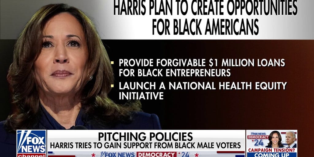 Kamala Harris attempts to gain more support from Black male voters