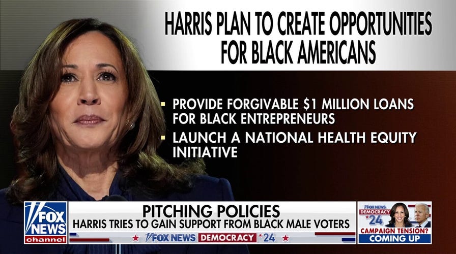 Kamala Harris intenta obtener más apoyo de los votantes negros masculinos