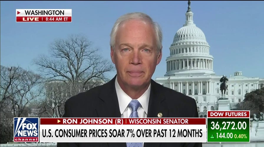  Sen. Johnson: Inflation didn't just happen, it was caused by Democrat policies