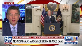 Biden lied to the American people about classified documents probe, says former Whitewater counsel