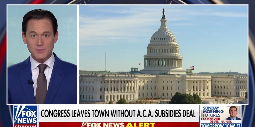 Congress makes no headway on ACA subsidies deal as January shutdown looms