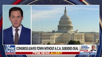 Congress makes no headway on ACA subsidies deal as January shutdown looms 