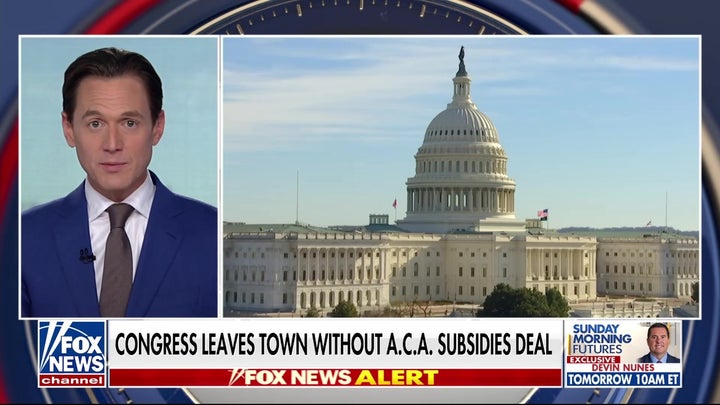 Congress makes no headway on ACA subsidies deal as January shutdown looms 