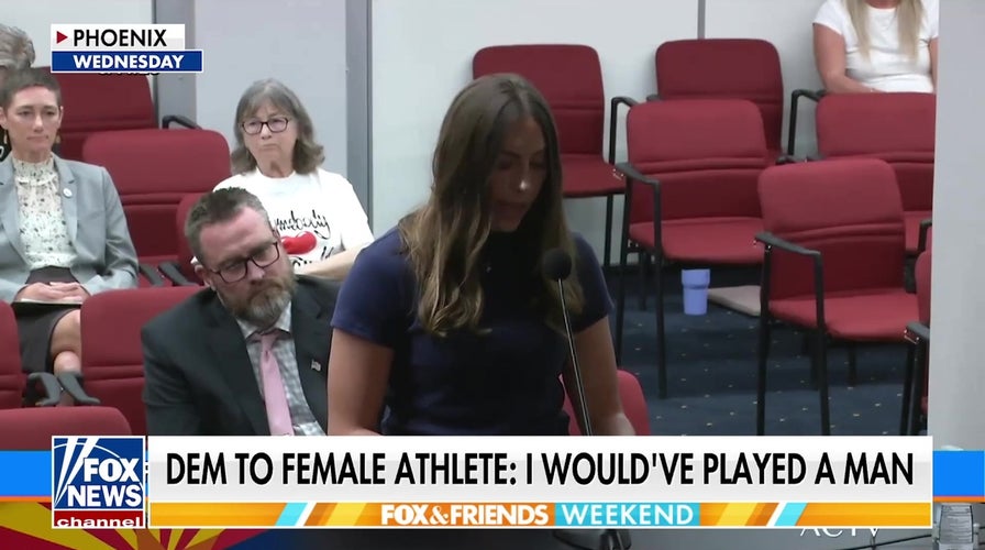 Dem legislator lectures NCAA jock for refusing to vie against biologic males