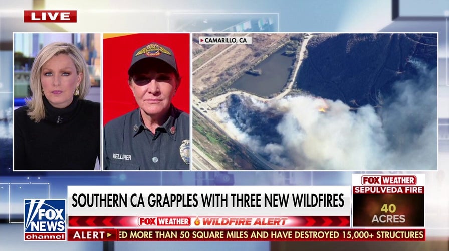 New wildfires moving ‘incredibly fast’ in California