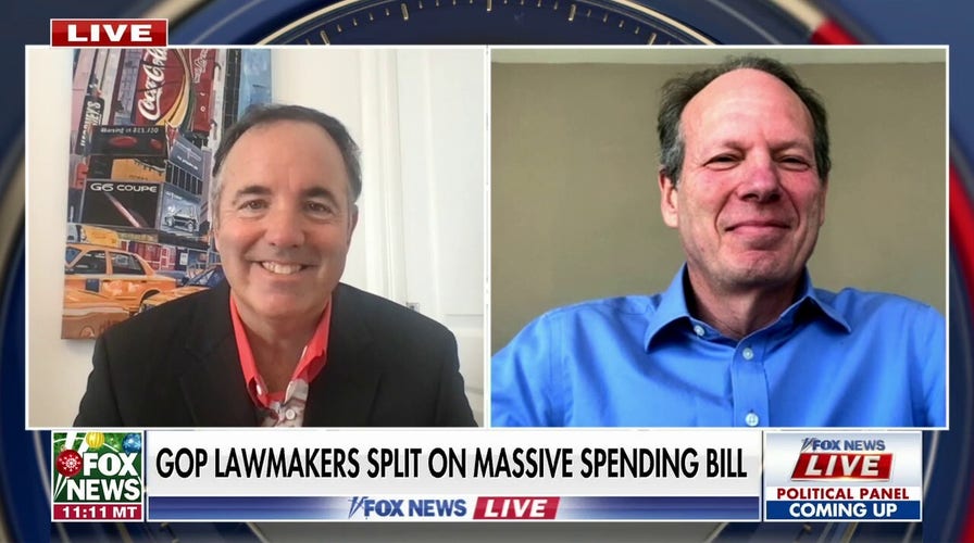 GOP lawmakers split on massive spending bill