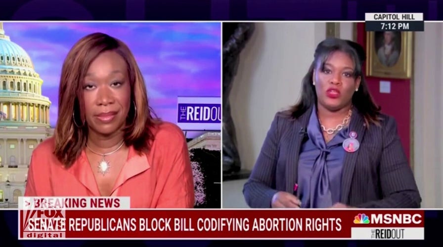 Rep. Cori Bush asks Joy Reid why there isn't 'sperm regulation legislation' to control men's bodies 