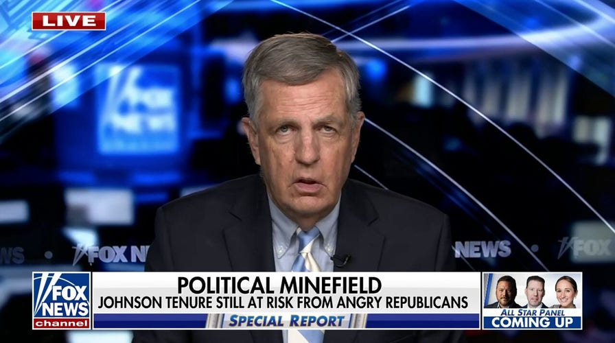 Brit Hume: Mike Johnson is in a stronger position now