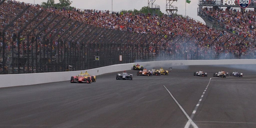 Josef Newgarden is OUT of Indy 500 after wreck during re-start on Lap 125