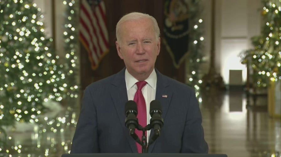 President Biden says 'universal' values of Christmas story speaks to 'all human beings'