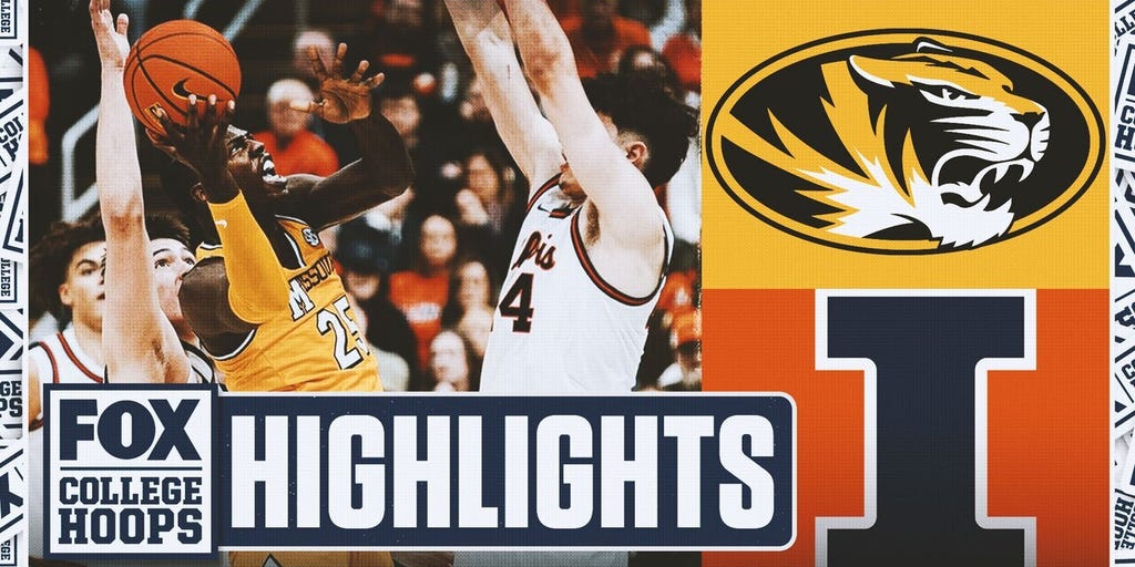 Missouri Tigers vs. No. 20 Illinois Fighting Illini Highlights 🏀 FOX College Hoops