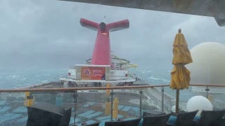 Carnival Sunshine navigates rough seas from Bahamas to South Carolina - Fox Business Video