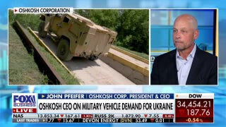 Ukraine receives American Oshkosh military armored vehicles - Fox Business Video