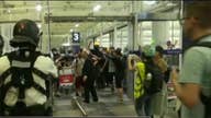 Protesters swarm Hong Kong airport