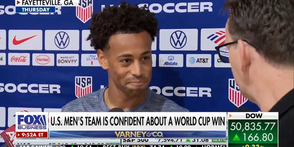 US men's national team confident in a World Cup victory