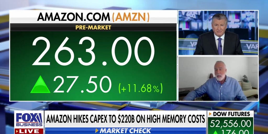 Apple stock declines despite record revenue, Amazon doubles down on AI spending