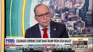 Colorado banning Trump from ballot shows how ‘corrupt’ the Biden admin is: Larry Kudlow