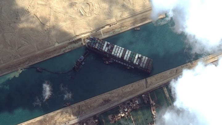 Suez canal blockage holding 'billions of dollars' worth of goods: Energy economist