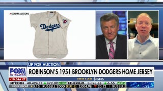 Jackie Robinson’s 1951 Brooklyn Dodgers home jersey could fetch $2.4M on auction block - Fox Business Video