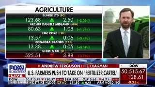 Fertilizer prices 'exploded' under the Biden admin, FTC chairman says