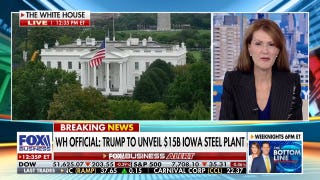 Trump to unveil $15 billion Iowa steel plant
